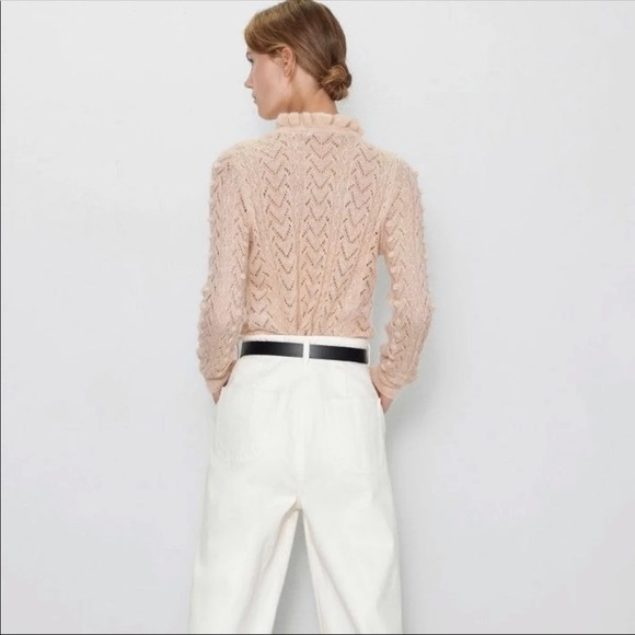 Zara ruffled sweater - Picture 3 of 6
